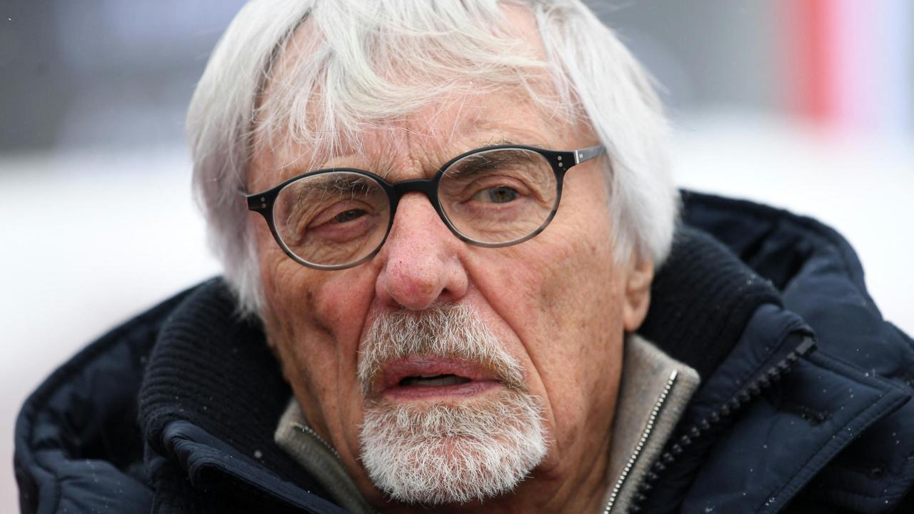 Bernie Ecclestone was arrested on May 25, 2022 at the Viracopos international airport in Sao Paulo for carrying a gun without its corresponding documentation. (Photo by HELMUT FOHRINGER / APA / AFP)