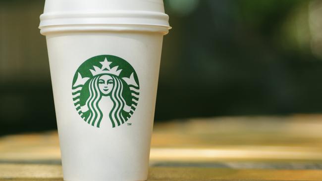 Starbucks sales have plunged.