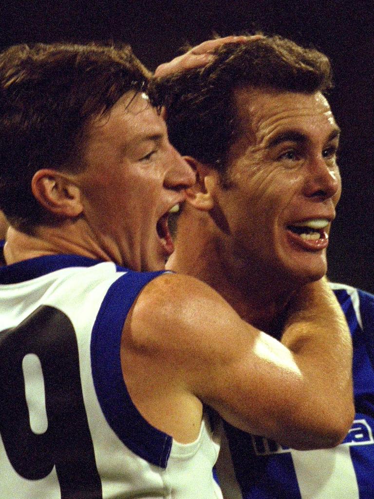 Wayne Carey the Kangaroo. Credit: HamishBlair/ALLSPORT