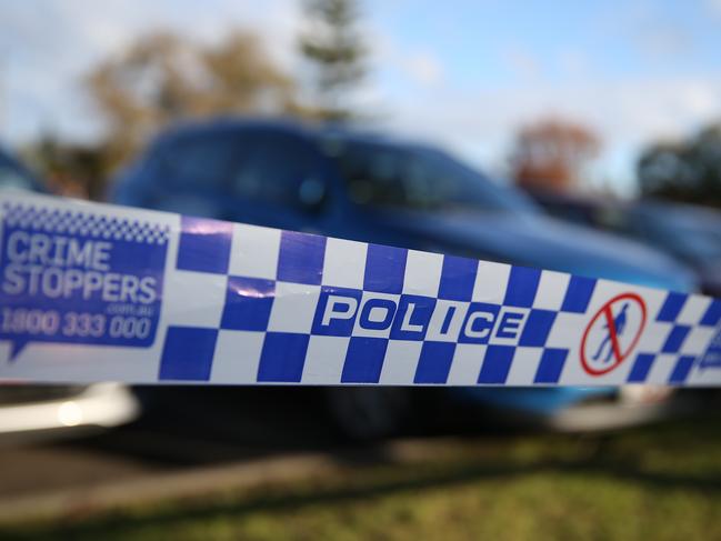 MELBOURNE, AUSTRALIA- NewsWire Photos June 25 2022,  Generic View of Police line tape at a crime scene.Picture: NCA NewsWire /Brendan Beckett