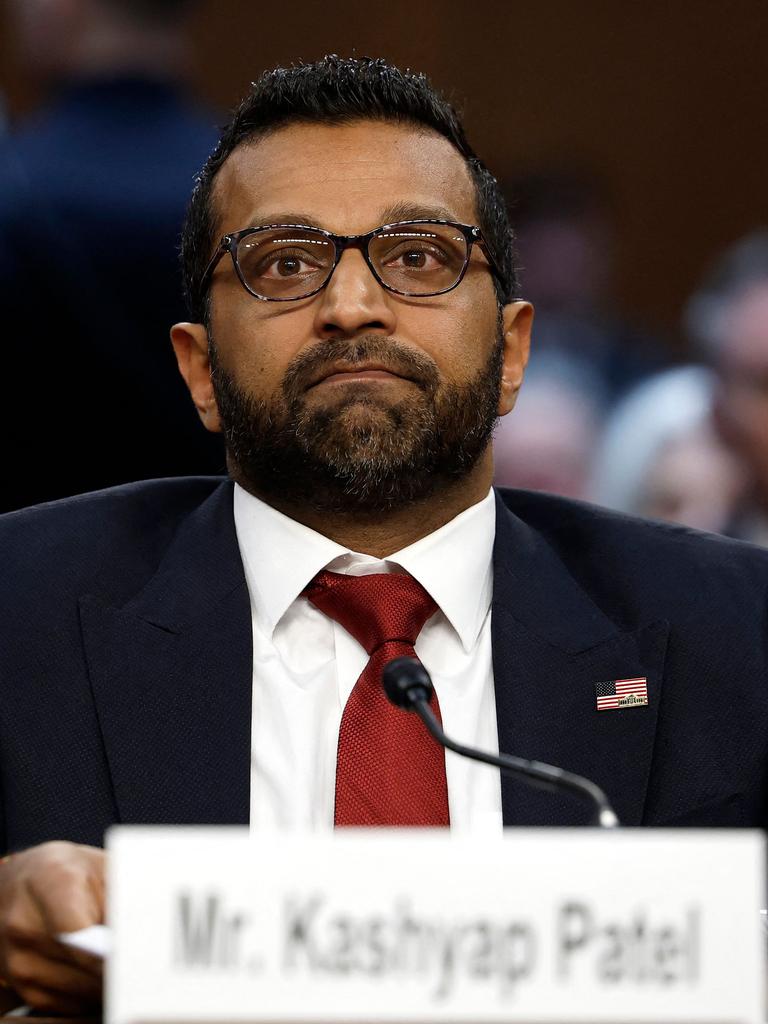 Patel has vowed to go after Epstein’s associates. Photo: Anna Moneymaker/Getty Images/AFP