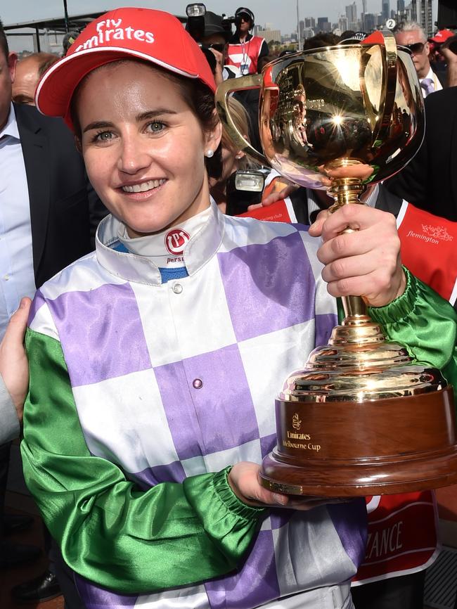 First: Celebrating with the Cup. Picture: AAP Image/Julian Smith