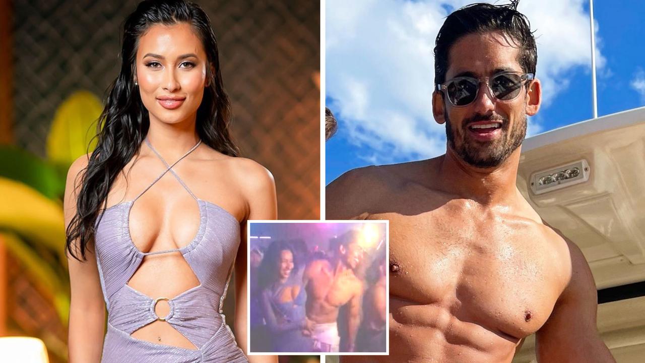 MAFS Australia stars Duncan and Evelyn spotted in racy nightclub video