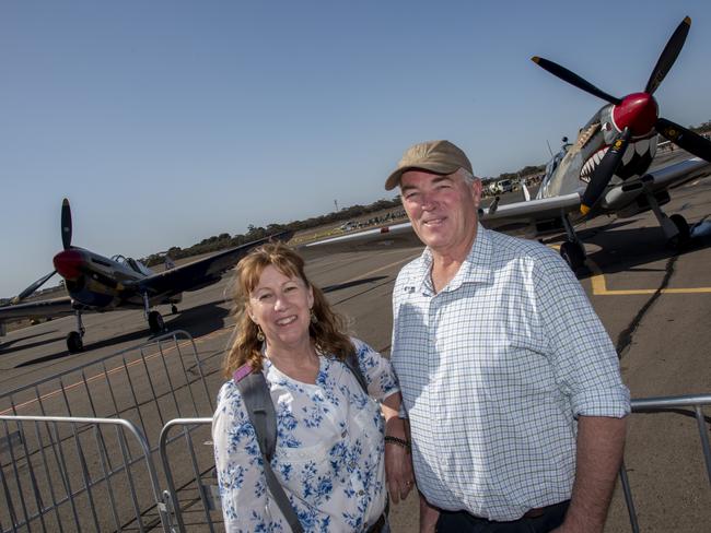 Michelle Chapman, Malcolm Chapman Mildura Air Show 2024. Picture: Noel Fisher.