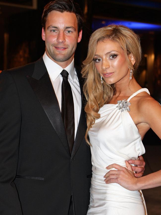 One of their first appearances as a couple at the 2009 Brownlow.