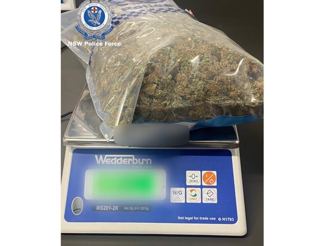 Cannabis seized in the raid. Picture: NSW Police