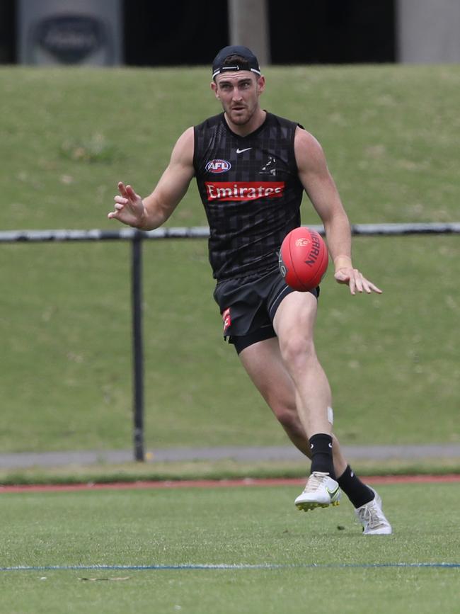 Daniel McStay is another new recruit to the Pies in the premiership pursuit. Picture: David Crosling