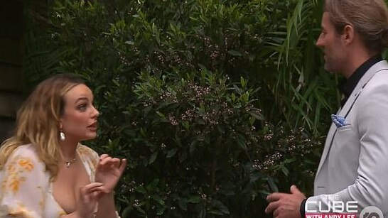During the first episode, Ash confessed that Abi left him on read on Instagram. Picture: Channel 10.