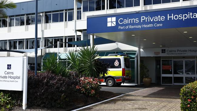 Cairns Private Hospital on Upward Street. Picture: Brendan Radke