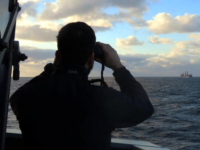 A Portuguese sailor keeps an eye on the Ursa Major.