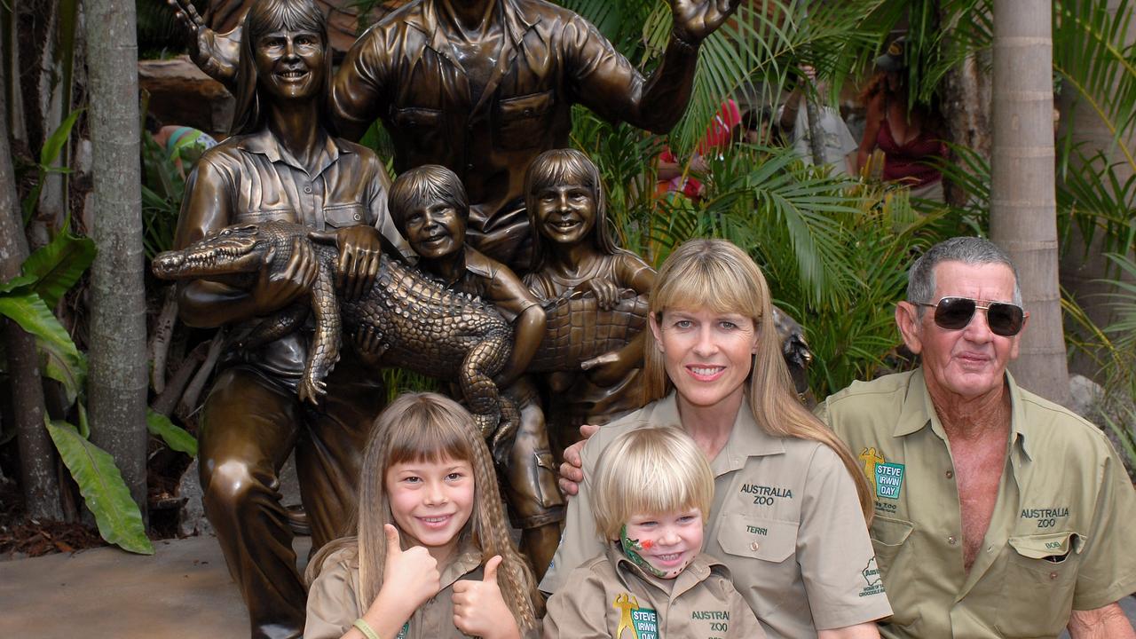 The family in happier times. Picture: Getty Images