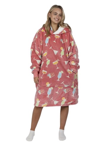 Bambury Adults Printed Hooded Blanket. Picture: OZSALE.