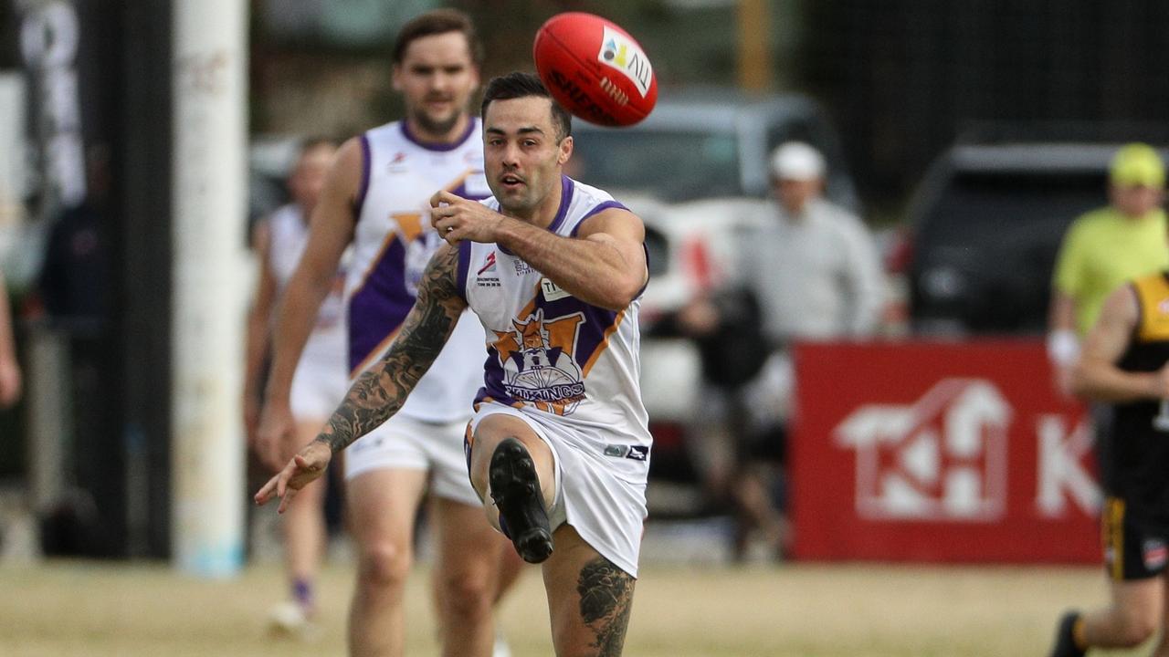 Josh Bench sends Altona forward this season. Picture: Local Legends Photography