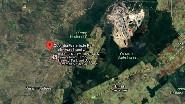 Fire crews have issued a “prepare to leave” warning for properties and residents near Tarong National Park on Kingaroy Cooyar Rd and Upper Yarraman Rd as a large slow-moving grass fire moves towards Coomba Waterhole Rd.