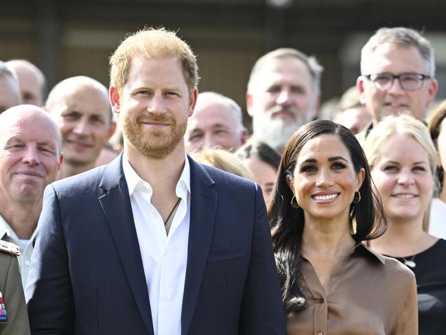 The couple at the Invictus Games. Picture: Getty Images for the Invictus Games Foundation