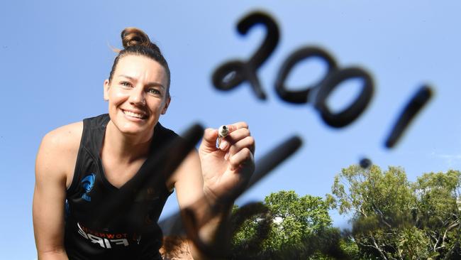 Best of 2022. Townsville Fire co-captain Mia Murray will play her 200th game for the club on Saturday. Picture: Shae Beplate.