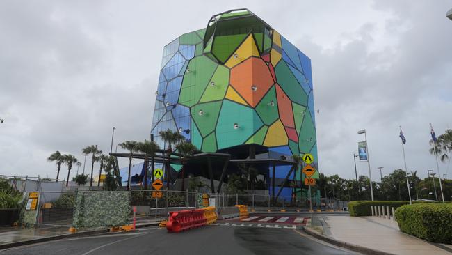 The new Gallery building at HOTA just before opening. Picture Glenn Hampson.