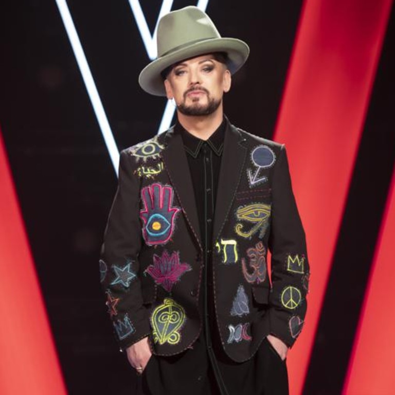 Boy George: “I’ve never been ‘dumped’ by a network.” Picture: Channel 9