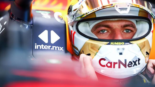 Max Verstappen is chasing a sixth-straight race victory in Singapore and the possibility of clinching the drivers’ championship with five races still to run. Picture: Getty Images