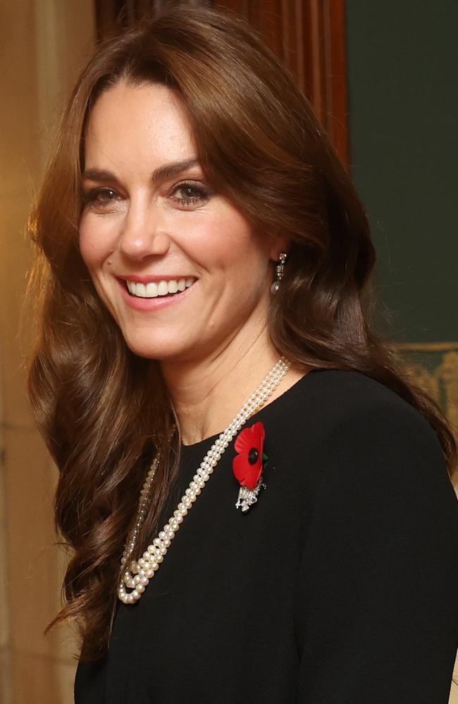 Catherine, Princess of Wales attends The Royal British Legion Festival of Remembrance at Royal Albert Hall on November 11, 2023 in London, England. Picture: Chris Jackson/Getty Images