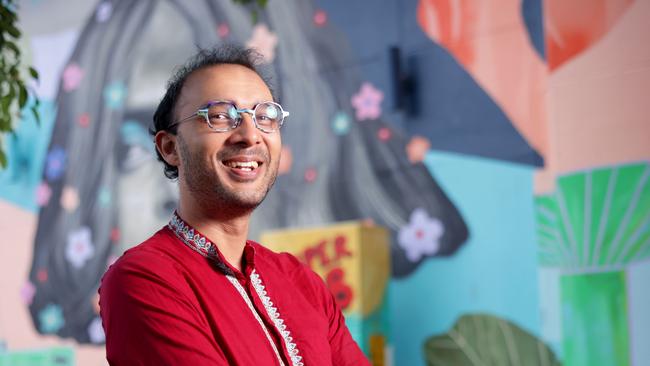 Former councillor and greens candidate for state government Jonathan Sri for High Steaks Taro's Ramen, Stones Corner, on Thursday 30th January 2025 - Photo Steve Pohlner