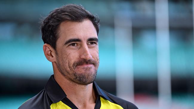 Mitchell Starc will miss with knee soreness. Picture: AFP