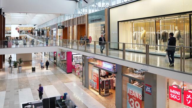 Some people are still heading to shopping centres despite being told to avoid them.