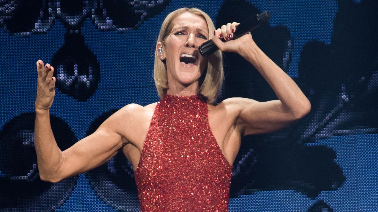 Celine Dion performs on the opening night of her new world tour at the Videotron Centre in Quebec City on December 8, 2022. (Photo by Alice Chiche / AFP)