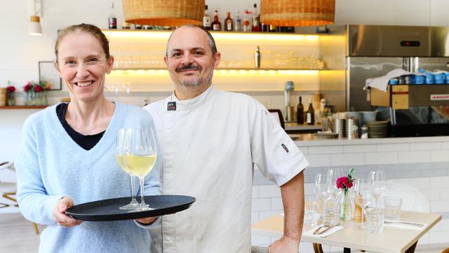 Husband and Wife team Karin Doldl and Frank Boulay. Photo Lachie Millard