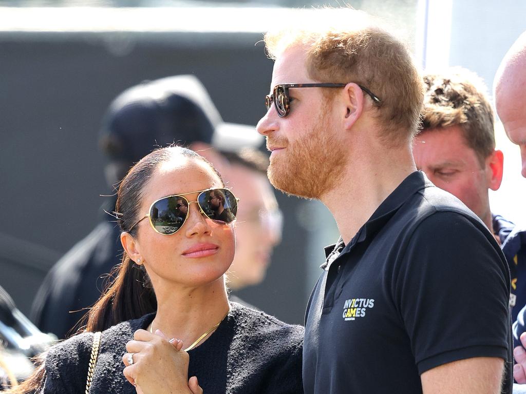 Meghan and Harry at the Invictus Games. Picture: Chris Jackson/Getty Images for the Invictus Games Foundation