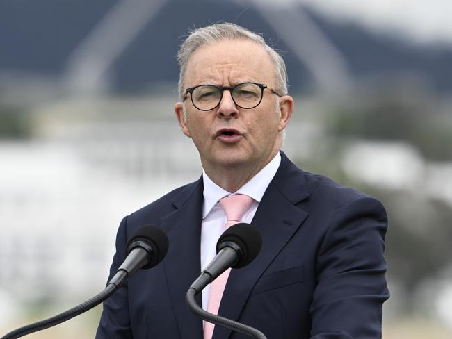 Prime Minister Anthony Albanese has acknowledged that attempts by both Coalition and Labor governments to close the gap in disparity between Indigenous and non-Indigenous Australians had failed. Picture: NewsWire/Martin Ollman