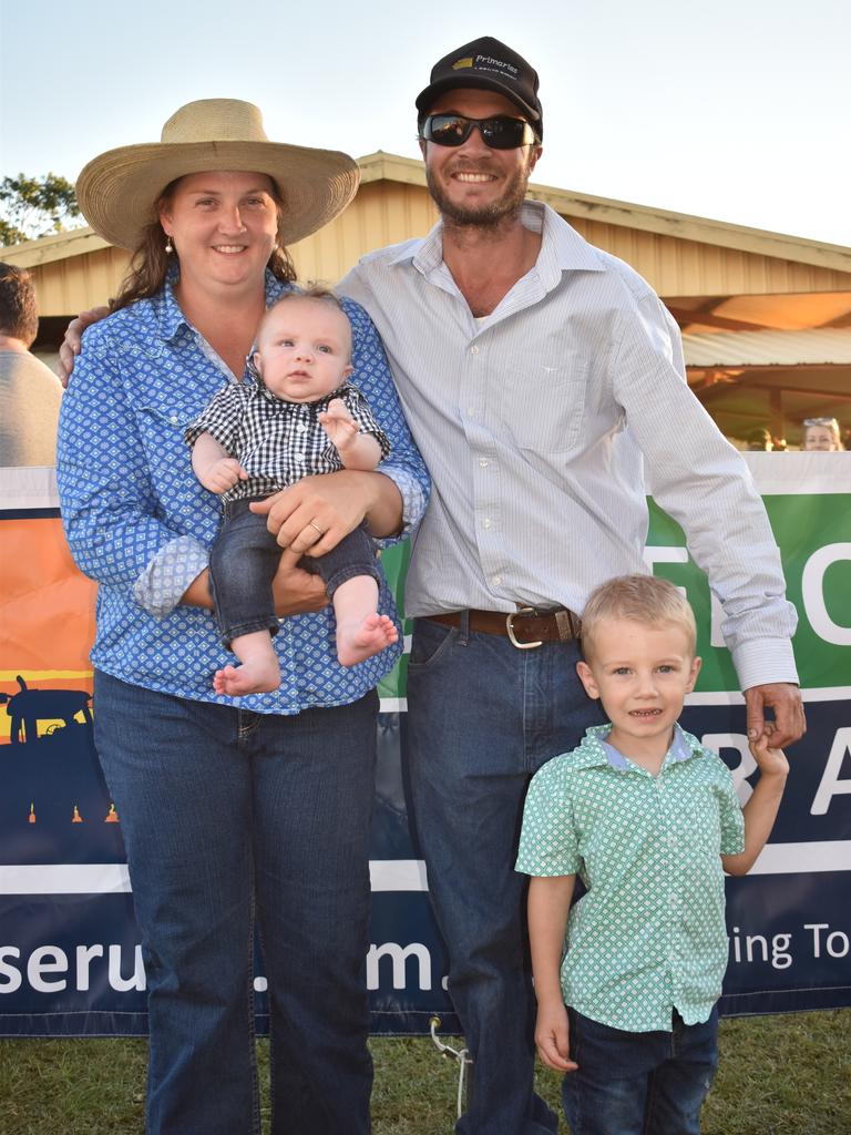 Rebecca, Henry, Ben, and Bob Davis of Proserpine enjoyed a family day out at Show Whitsunday. Picture: Kirra Grimes