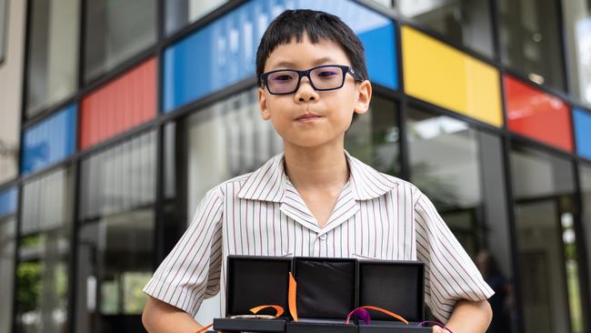 William Peters, spelling superstar from West Moreton Anglican College. Picture: Supplied