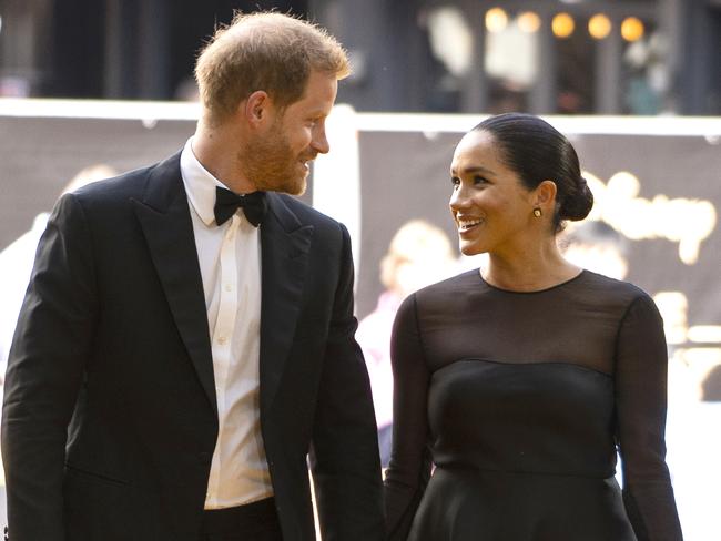 Harry and Meghan have been attracting scrutiny over their private jet travel. Picture: Getty Images