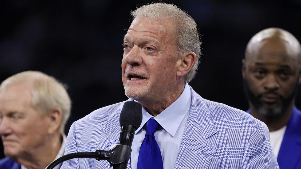 Jim Irsay has struggled with addiction. Picture: Justin Casterline/Getty Images