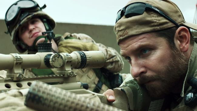 Cooper plays Navy SEAL Chris Kyle in American Sniper.