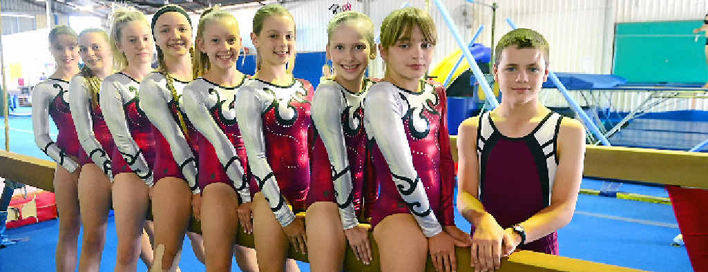 PCYC gymnasts star at state titles