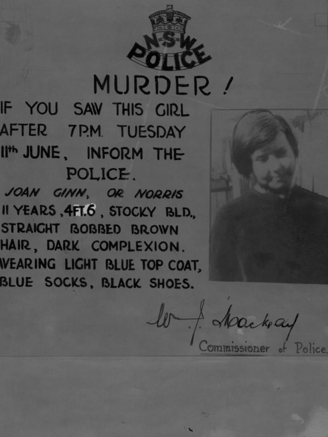 &lt;b&gt;The NSW Police appeal poster for Joan Norma Ginn&lt;/b&gt;.