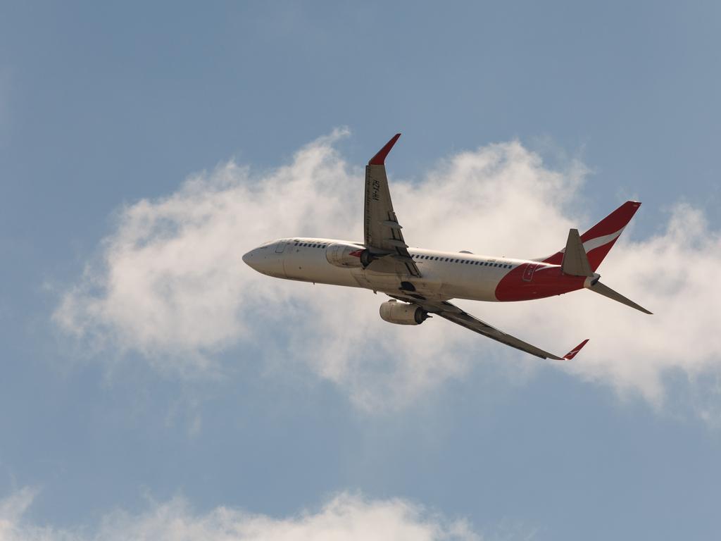 SYDNEY, AUSTRALIA - NewsWire Photos FEBRUARY 22, 2024: Generic photos of QANTAS planes at Sydney Airport today Picture: NCA NewsWire / David Swift