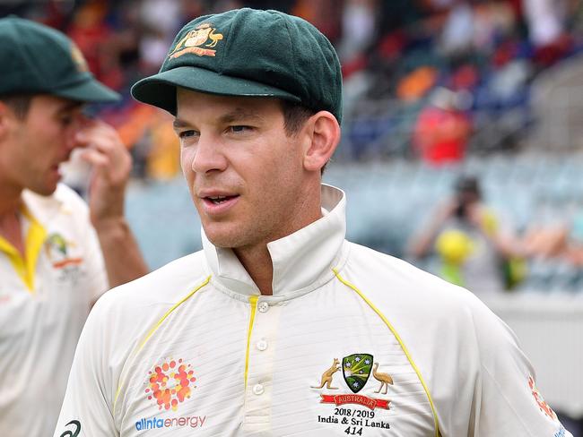 Australian captain Tim Paine says both Matthew Wade and Jackson Bird are ‘ready to play Test cricket.’ Picture: AFP 