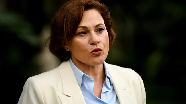 Queensland Treasurer Jackie Trad. Picture: AAP.