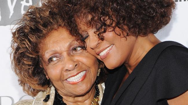 Whitney Houston and her mother Cissy in 2010. Picture: Stephen Lovekin/Getty Images