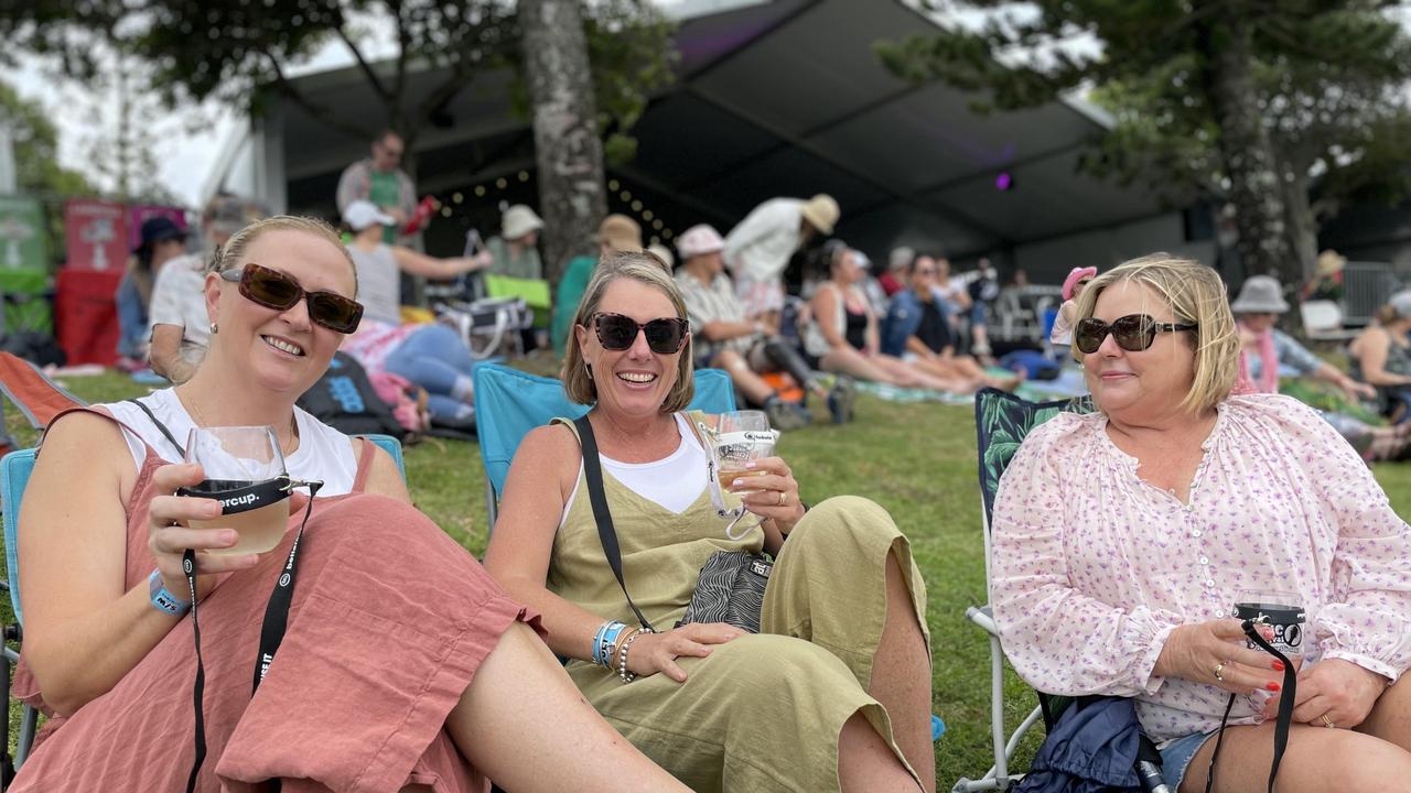 Lisa King, Sarah mallet, and Lyndall Craven. Picture: Asa Andersen.