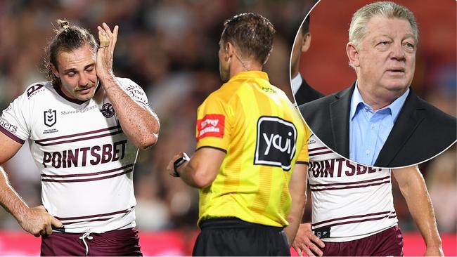 Phil Gould and Brad Fittler have been criticised for their reactions to the Karl Lawton send-off.