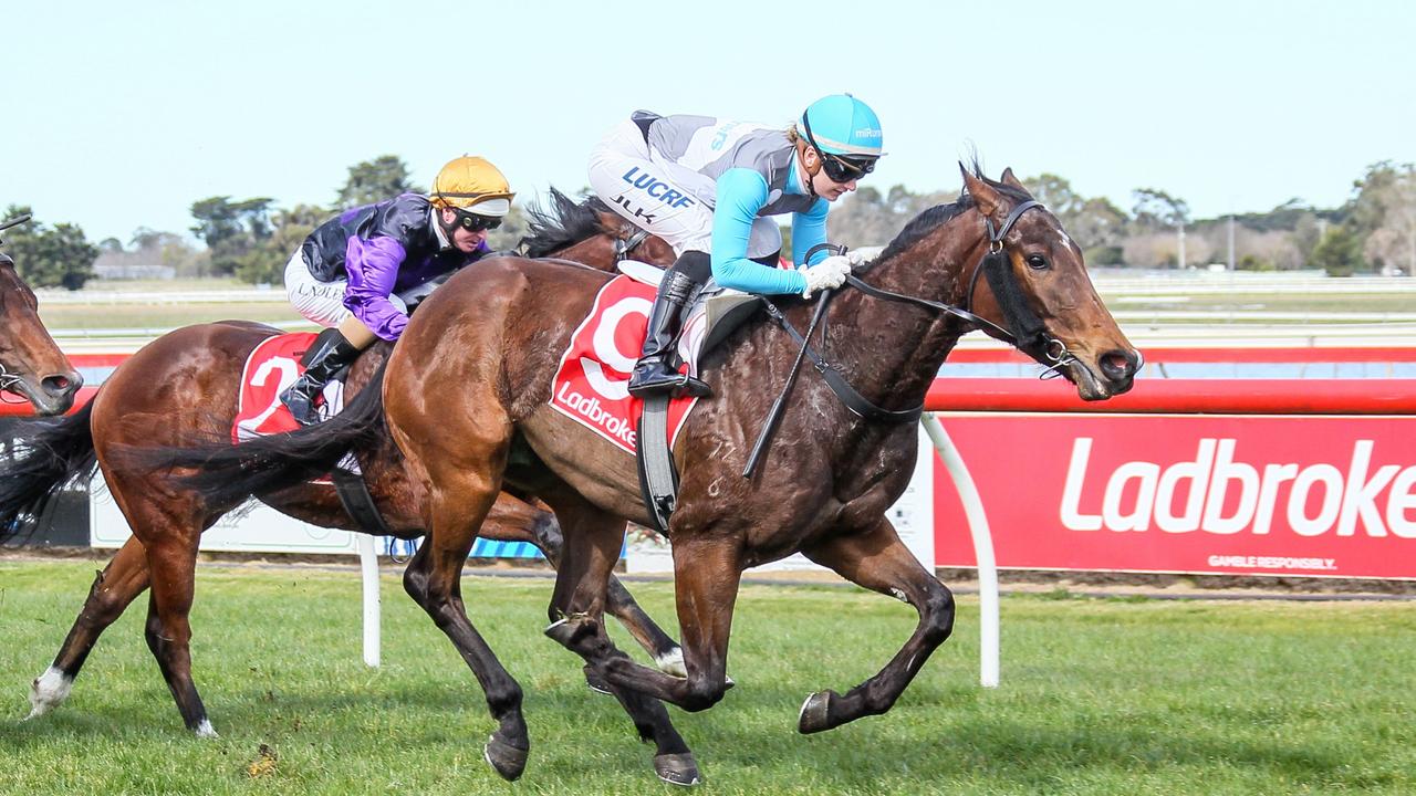 Kah is one of Australian racing’s brightest stars. Photo: Leonie Grbic/Racing Photos via Getty Images