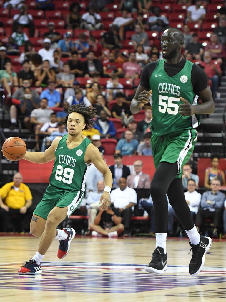 Exclusive: Tacko Fall Reacts to Celtics All-Star Duo, Team Leadership