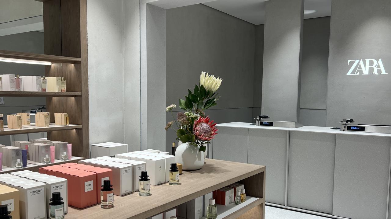The new Zara at Burnside Village might be minimalist in design but it is a big deal. Picture: Anna Vlach