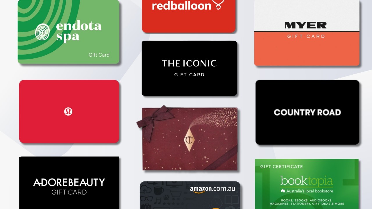 Gift cards are the fuss-free last minute present they'll love.