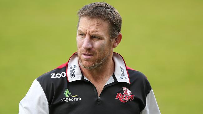 Queensland Reds coach Brad Thorn is looking for a new backs coach. Picture: AAP
