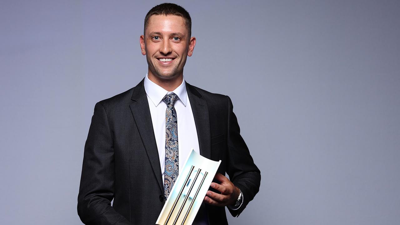 Matt Short was named the BBL Player of the Year. (Photo by Brendon Thorne/Getty Images)